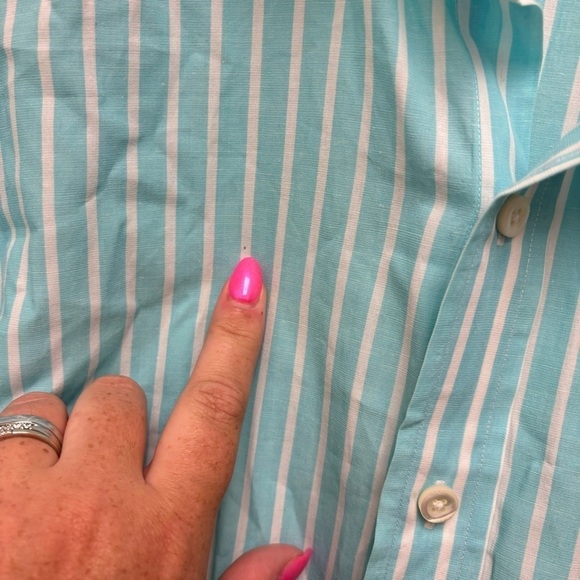 Polo Ralph Lauren Stripe Button Front Shirt - Picture 8 of 11